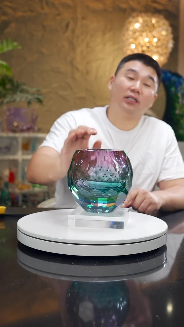 福利三色切面花瓶小号41号