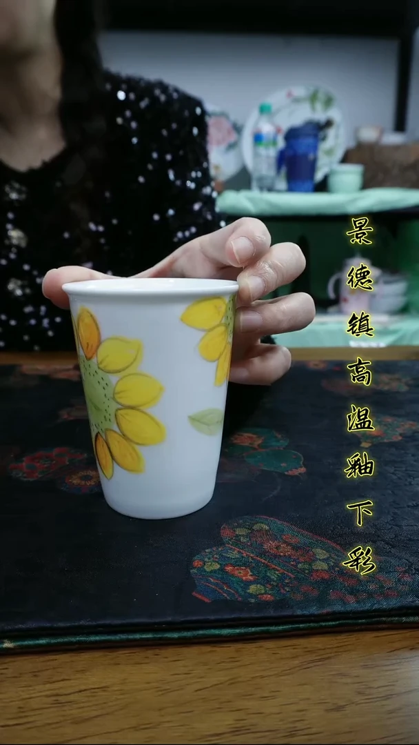 其他景德镇高温瓷新号福利-玉泥小可乐杯