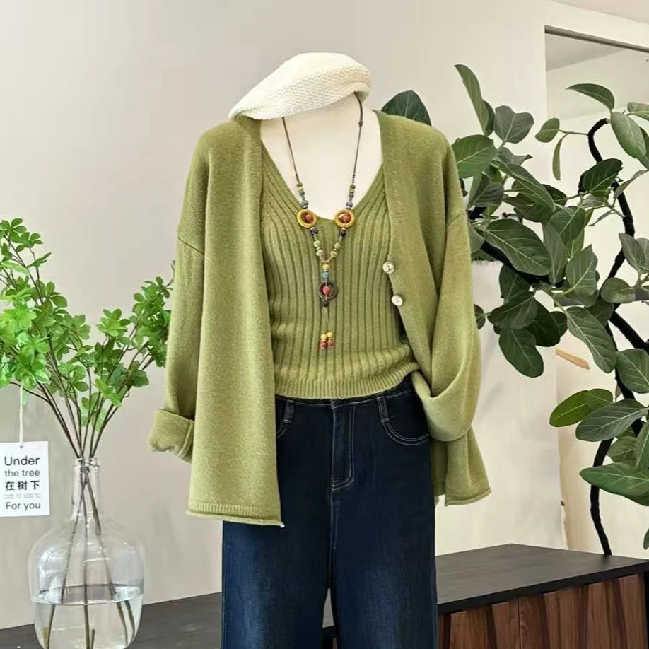 【慵懒泡泡】韩系慵懒风显白显瘦上衣-8007