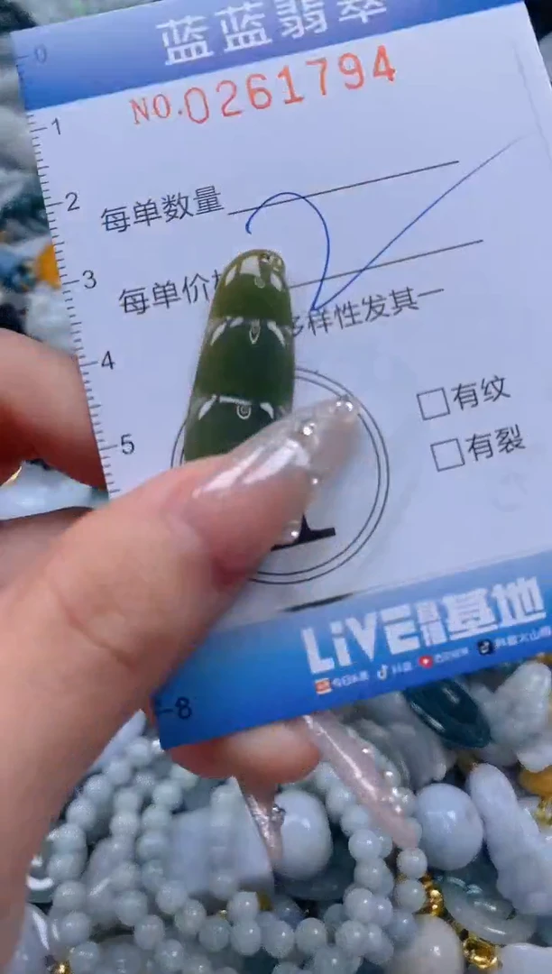 翡翠未镶嵌颈饰闪购0261794