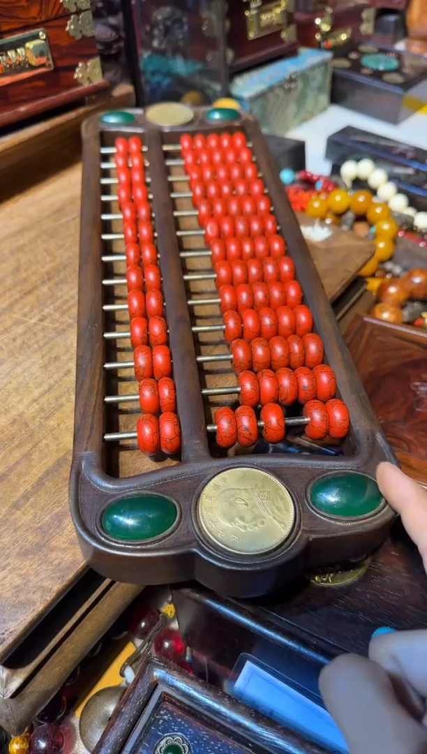 木算盘福利款红红红