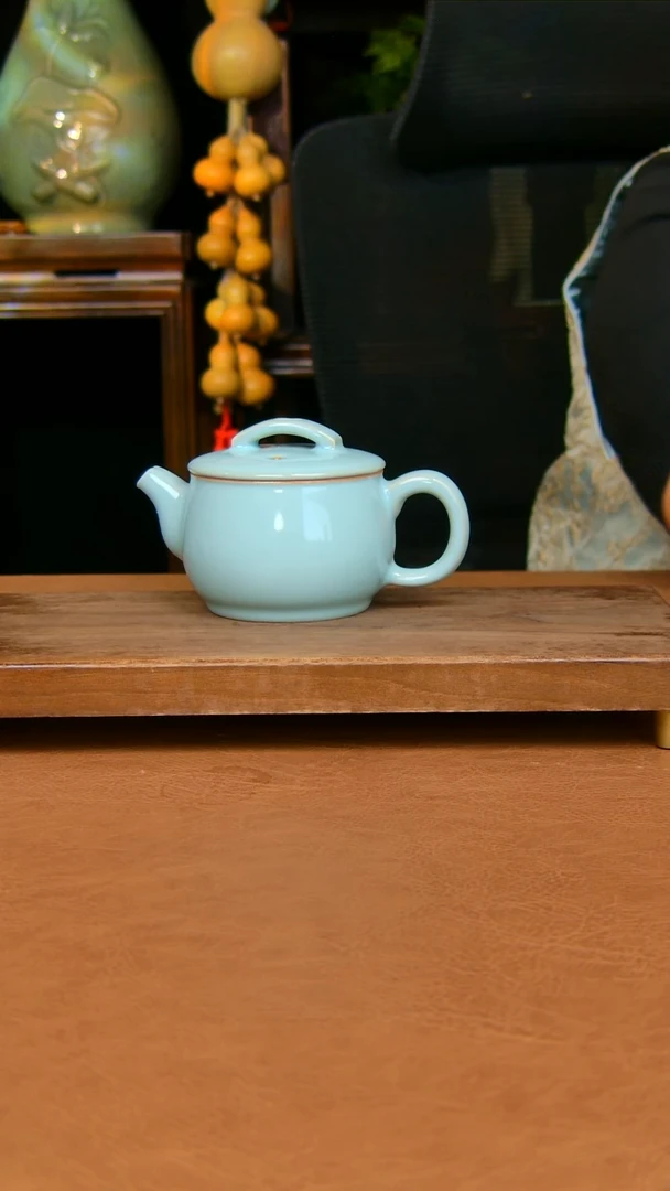 瓷片汉瓦全手工原矿天青不完美