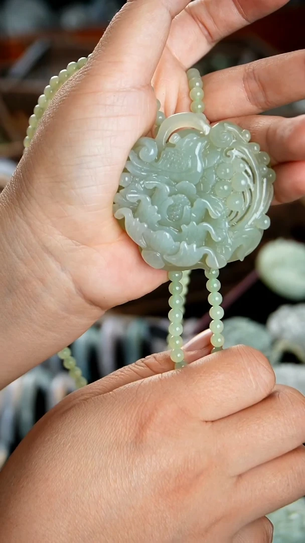 颈饰未镶嵌和田玉那**天0001