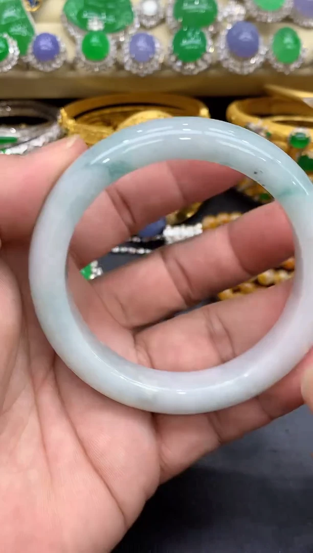 未镶嵌手镯翡翠108-中国好珍宝