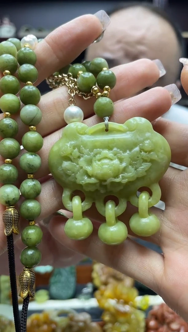 未镶嵌岫玉吊坠·多样性发货拍一发一