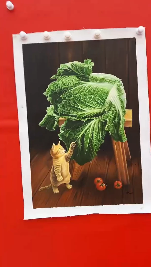 国画二郎油画展览精品