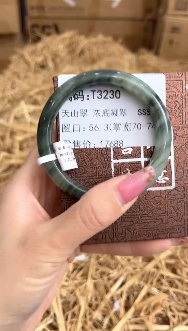 未镶嵌手镯石英质玉T3230