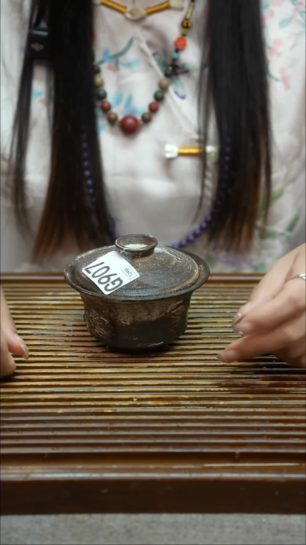 万古烧粗陶手工茶具