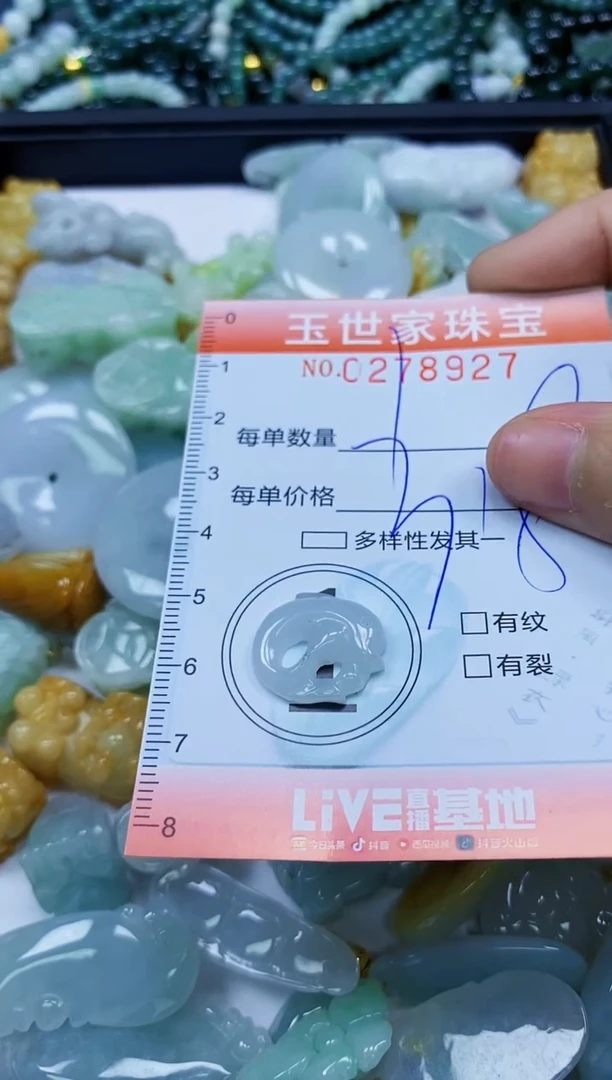翡翠未镶嵌颈饰闪购0278927