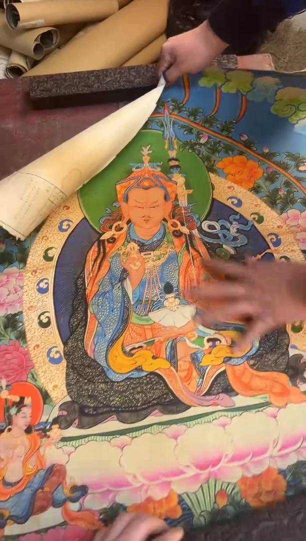 卷轴画大朱画院老六专属AA50