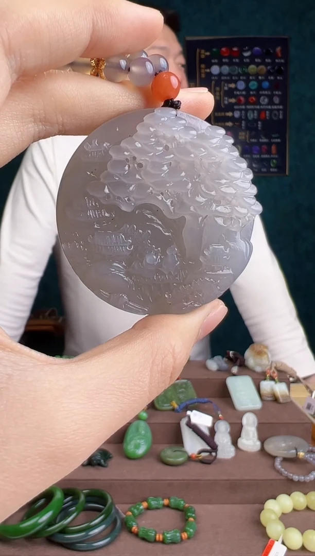 【闪购商品】和田玉颈饰未镶嵌ZZ 拍一发一 多样性发货