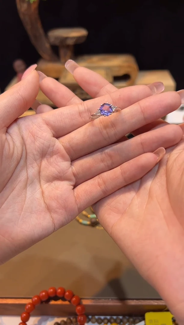 银S925镶嵌手链水晶手饰@@Z2882