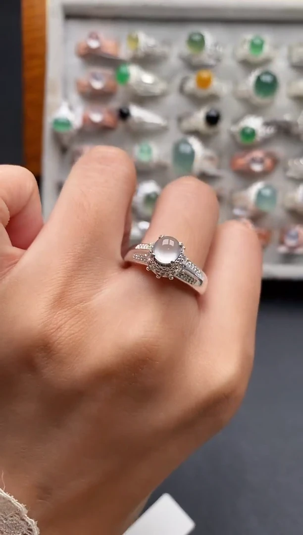 未镶嵌戒指翡翠777777+7