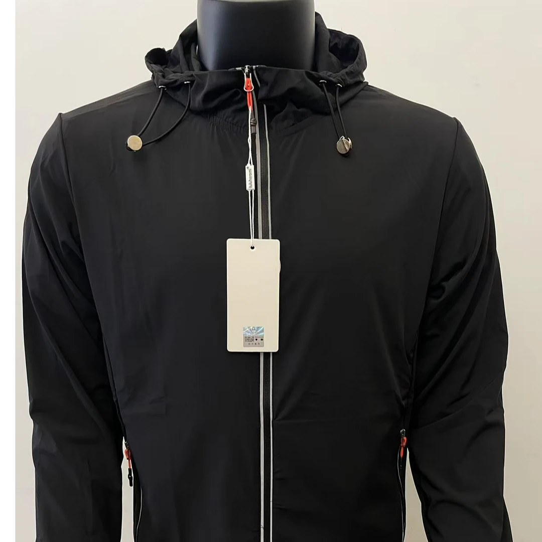 男装上衣防风防水防晒服纯色冰丝速干外套