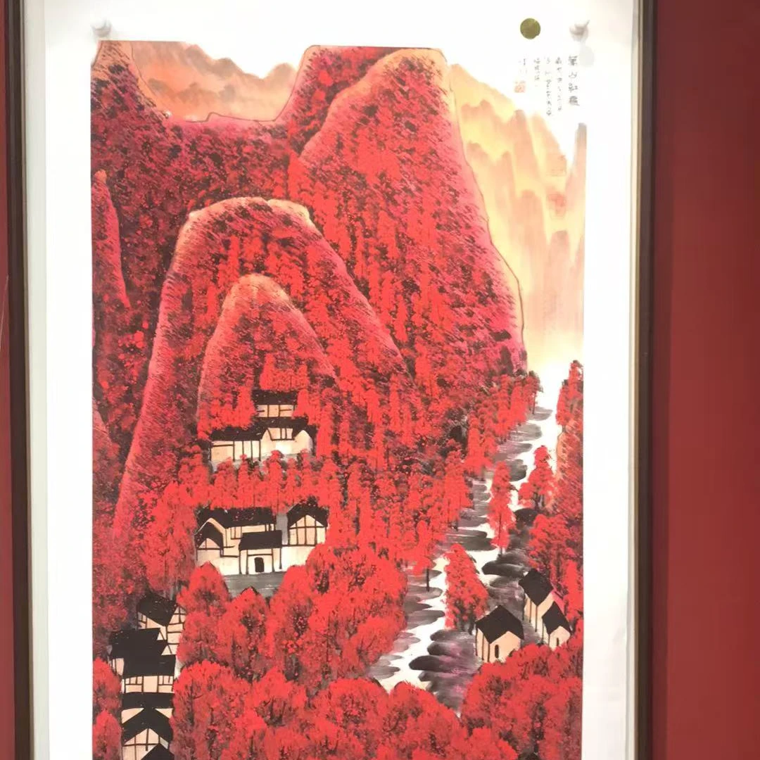 李克成-山海文化-国画-定制链接-点击联系客服花瓶