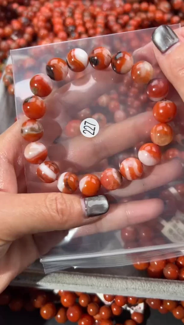 未镶嵌手串南红玛瑙11+