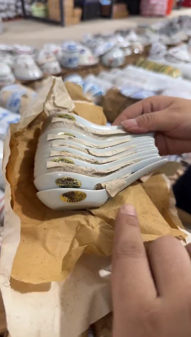 摆件玲珑勺子十个一组微瑕请慎拍
