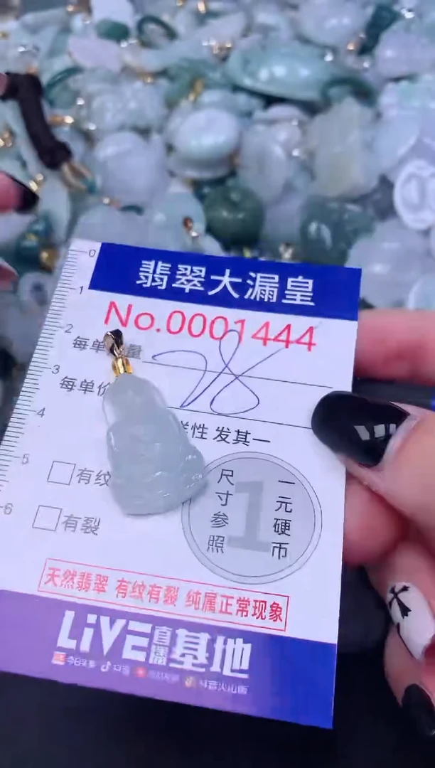 颈饰未镶嵌翡翠1444