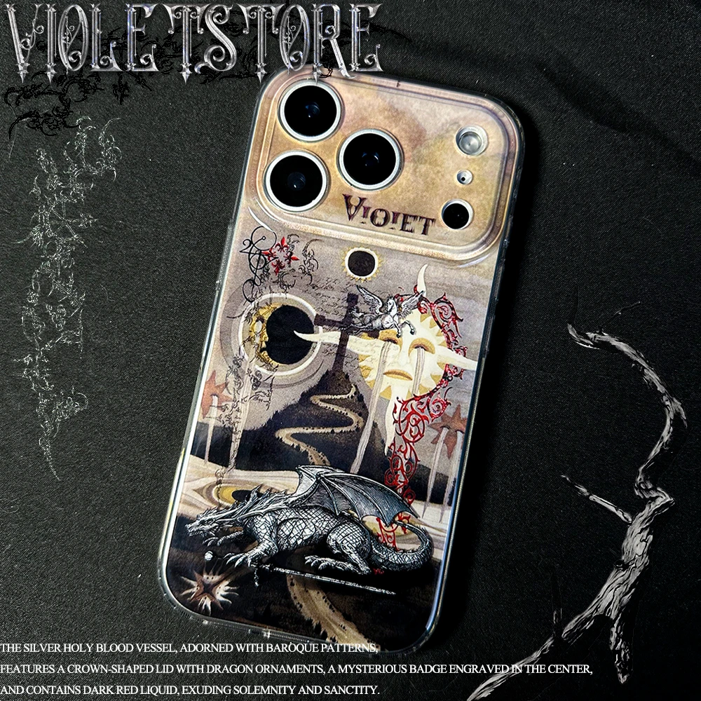 晦暗之蚀 Ash Dragon Nest IMD双层印刷 Violet拼接原创设计