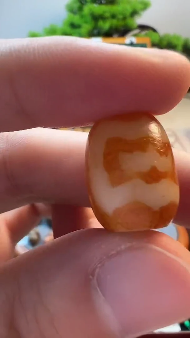玛瑙/玉髓（覆膜）颈饰未镶嵌38（微瑕随机发货）