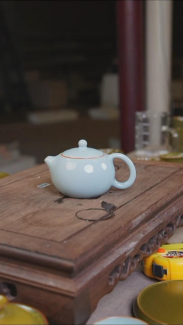 杯天青小西施壶裸发