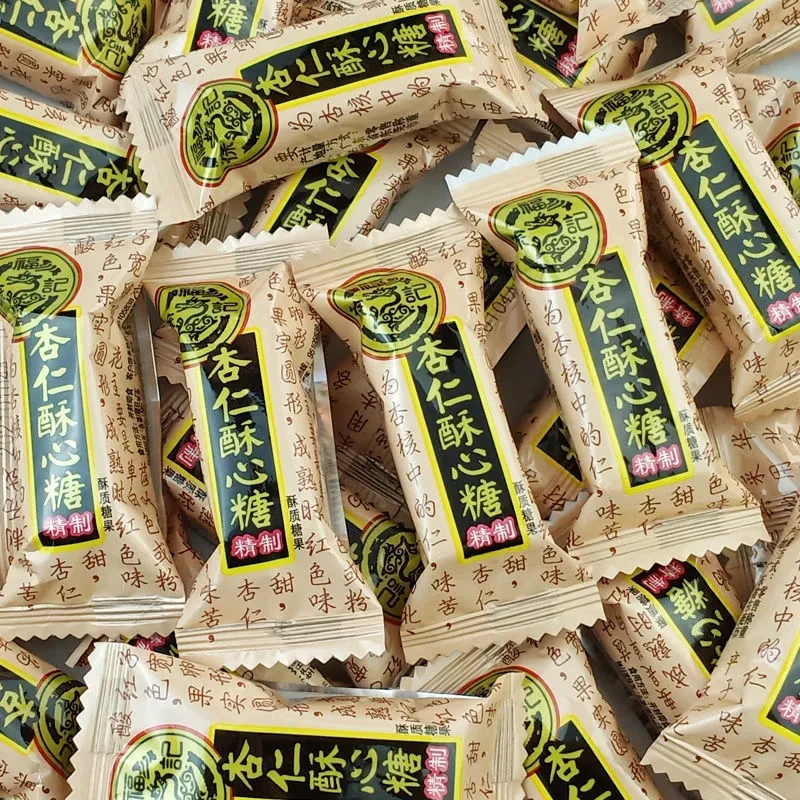 徐福记酥心糖硬糖喜糖香脆节日喜糖果散装杏仁黑芝麻多口味混合