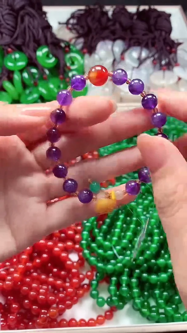 水晶手链未镶嵌岭南当铺001净货