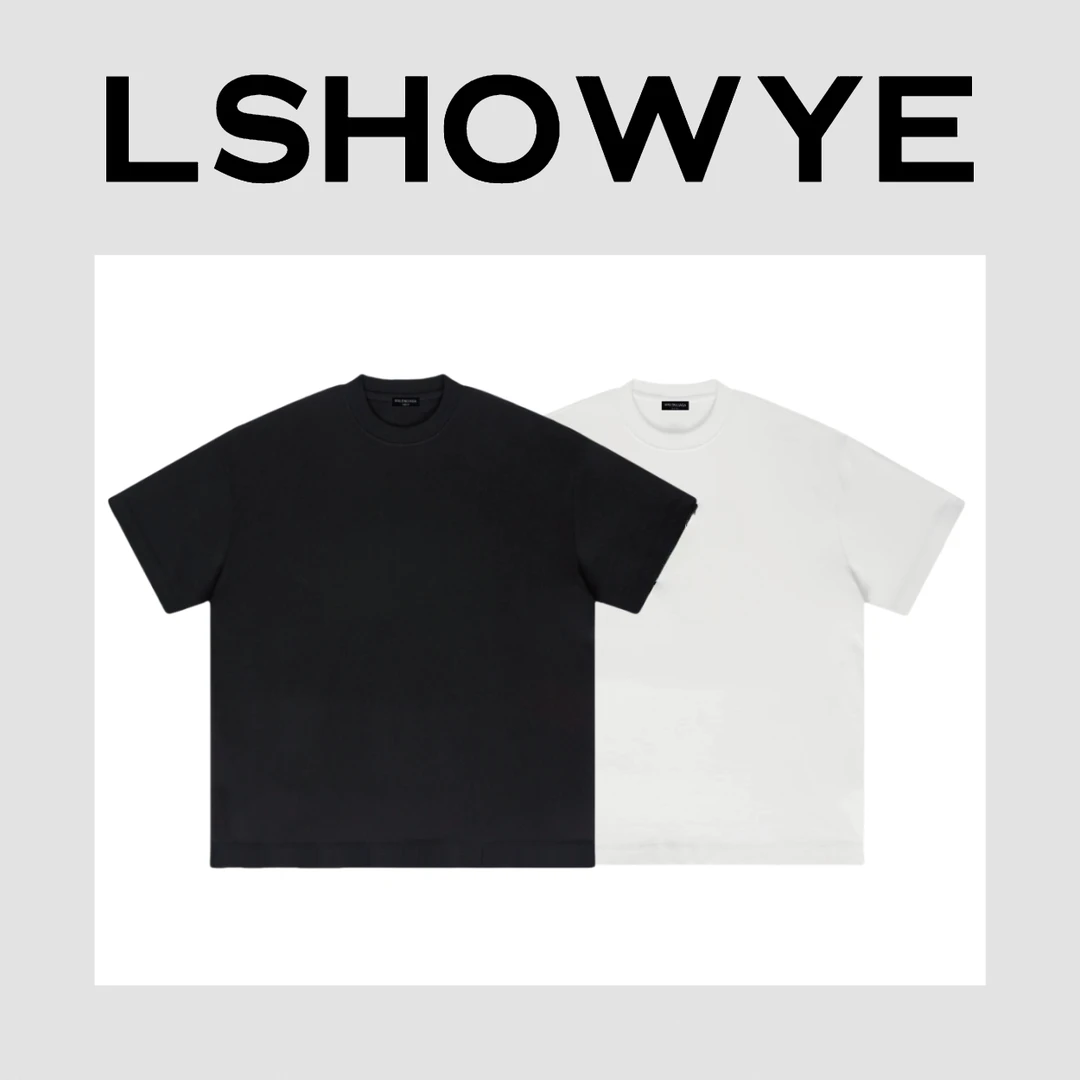 LSHOWYE｜字母双环短袖T恤 bls7004