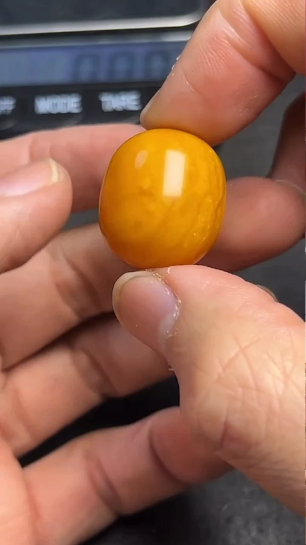 蜜蜡颈饰未镶嵌pz1119-26约24x19mm单珠珠子