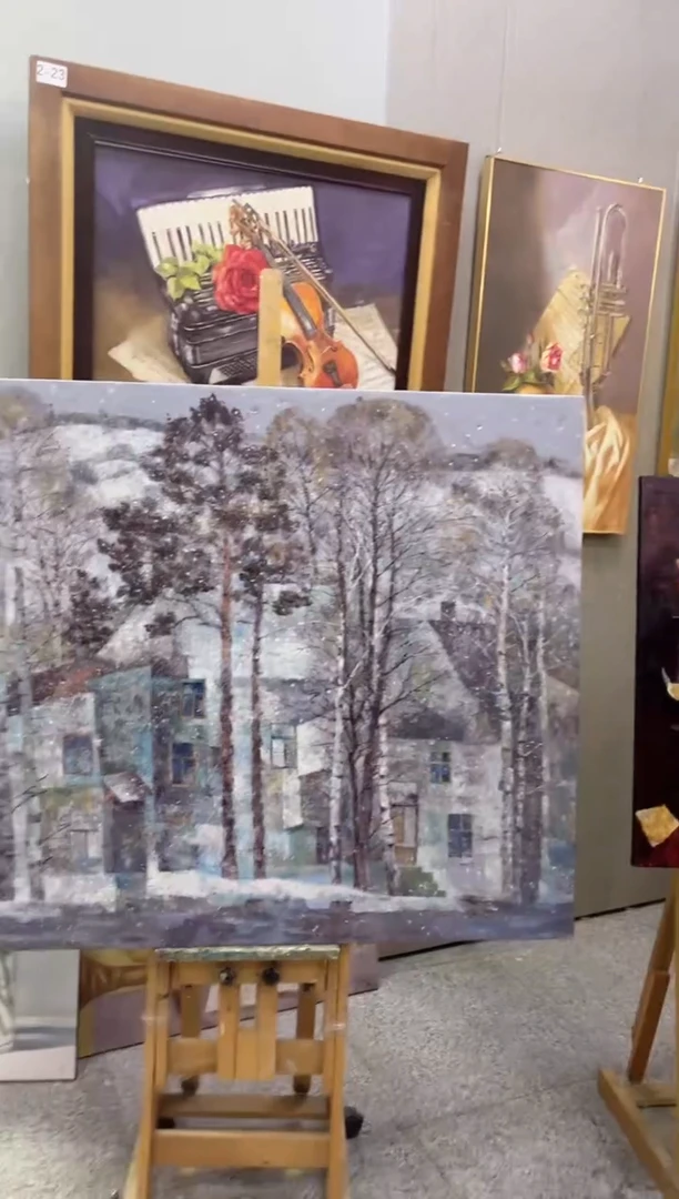 【闪购商品】俄罗斯油画（风景）100*120内