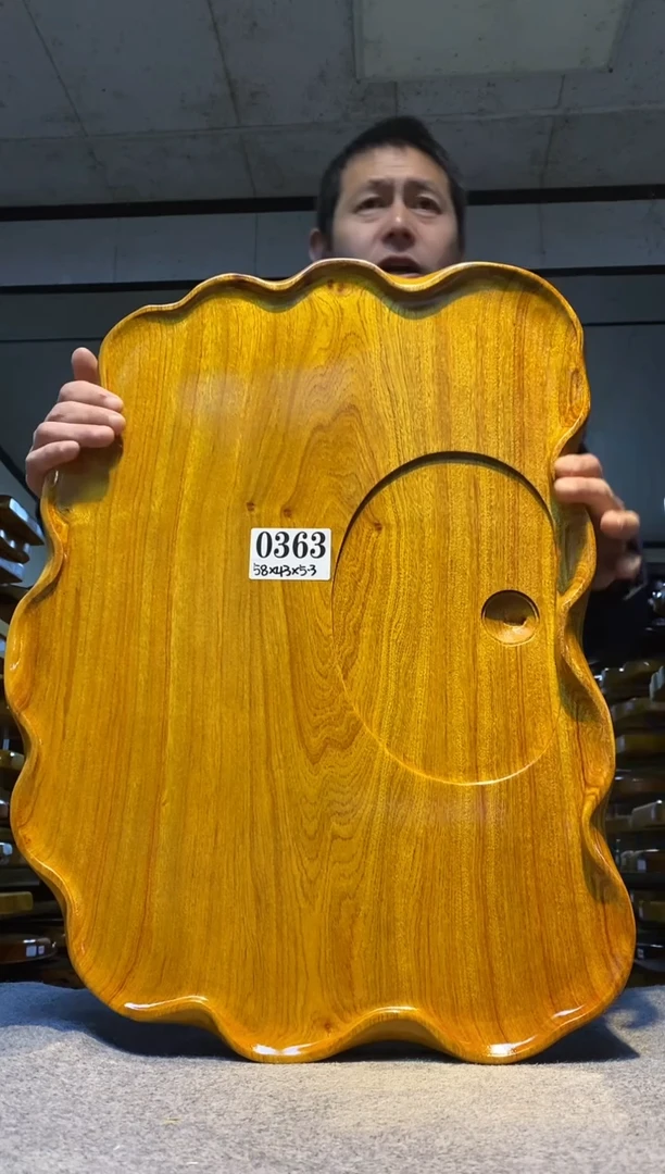 实木茶盘 一物一拍（不含配件）