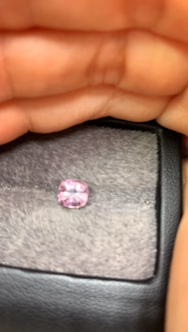 【闪购商品】定制尖晶石裸石未镶嵌枕型 紫色调 1.70ct