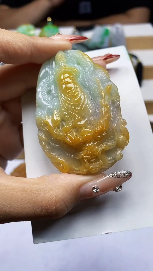 翡翠未镶嵌颈饰翡翠A货