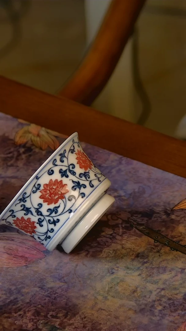 杯手工手绘杯杯很美丽