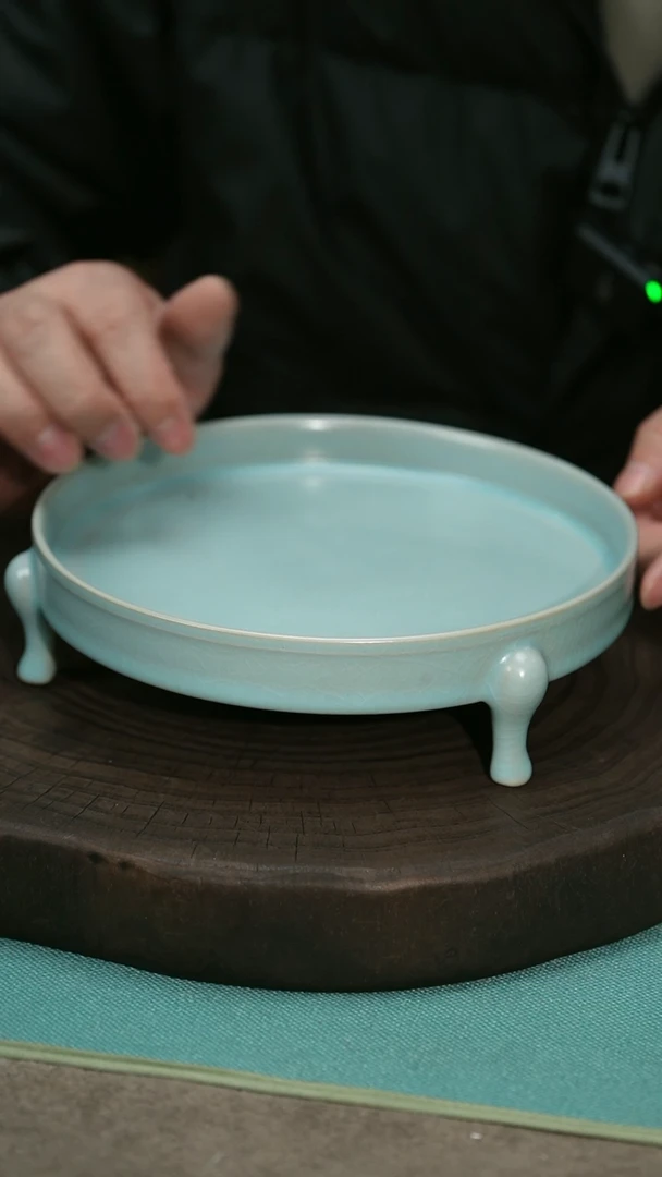 【闪购商品】53三足樽承盘（瑕带证书侯）——阿龙