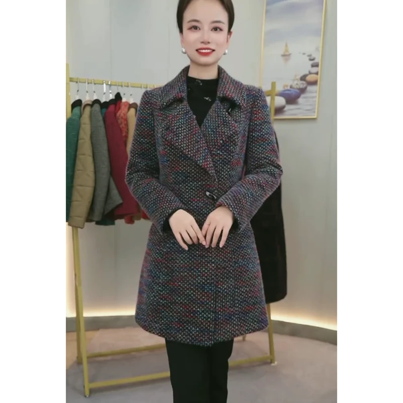 【外套】2503新款洋气妈妈外套气质时尚