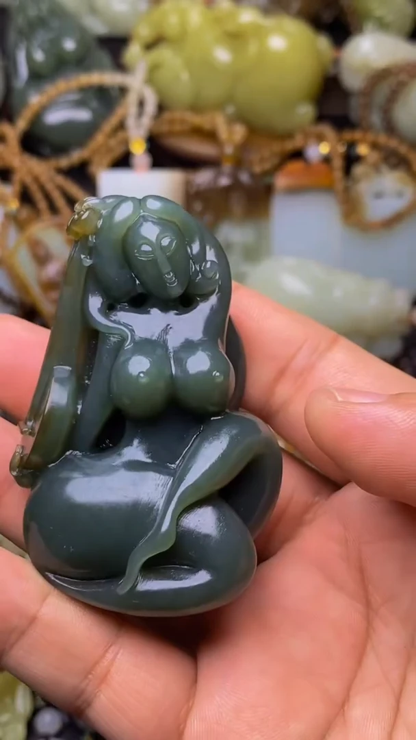 未镶嵌和田玉把件回*看1