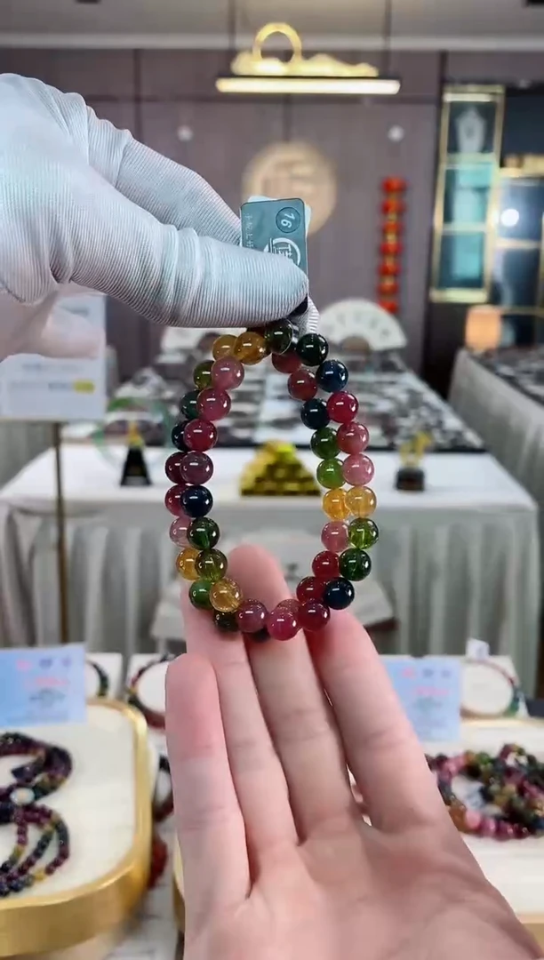 【闪购商品】单圈手串8mm+未镶嵌碧玺（多样性发一条）xion