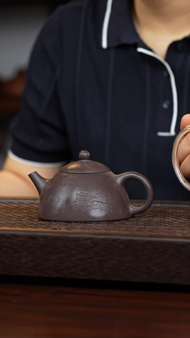 茶壶紫砂丹壶溢香紫砂壶250毫升