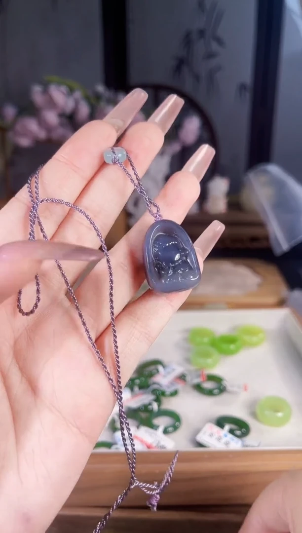 和田玉未镶嵌项链多样性发货其一孤品默认微瑕