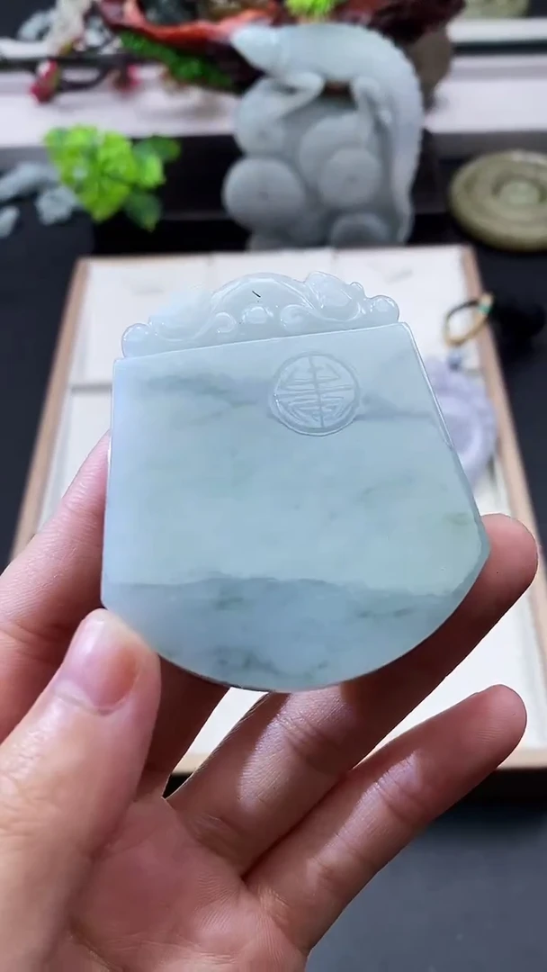 颈饰未镶嵌翡翠天然缅甸A货翡翠