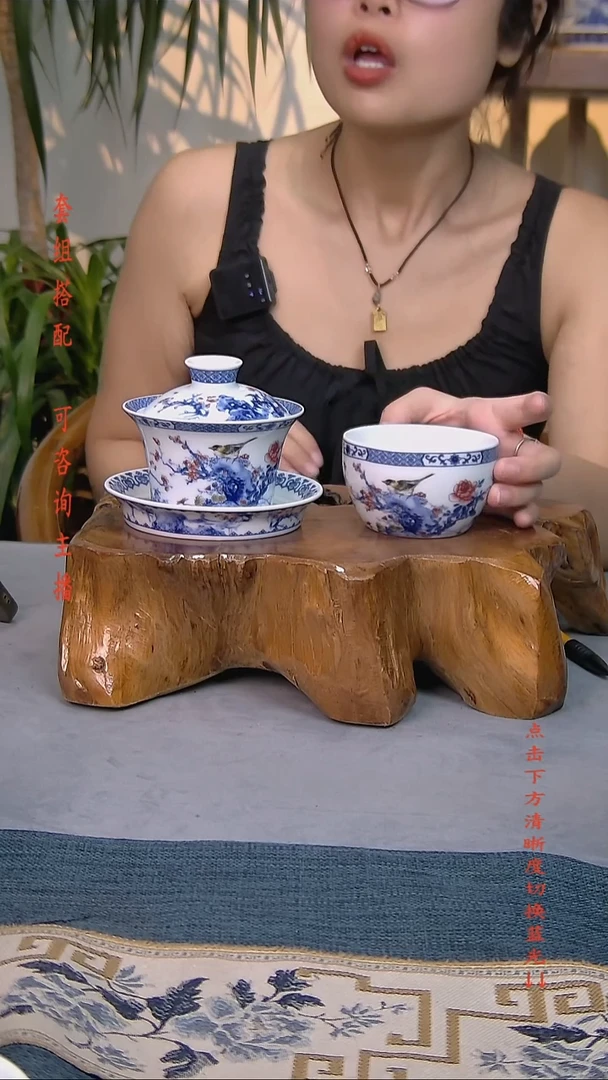 简装家用款2件套 白瓷陶瓷茶具