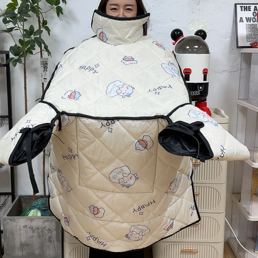 【小月优选】2025新款加厚护肩挡风被
