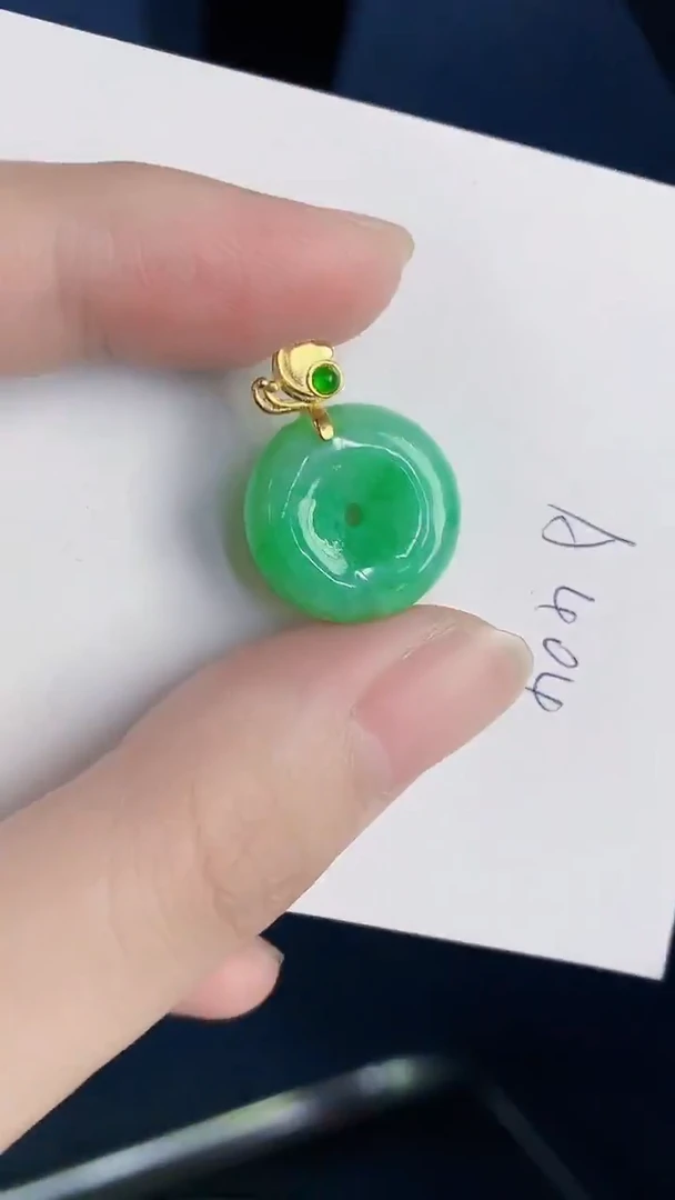 颈饰未镶嵌翡翠天然翡翠缅甸A货