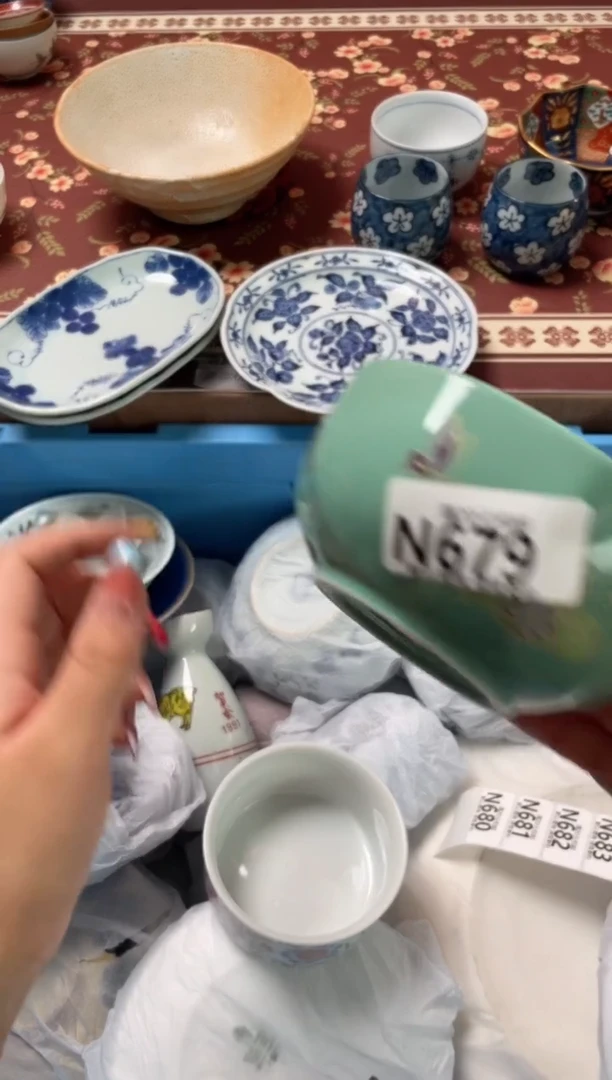 瓷片初***熙瓷器瓷器N679