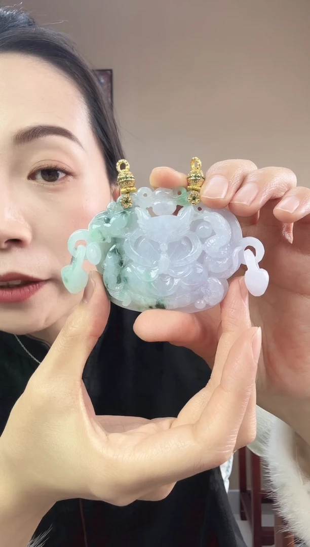 【闪购商品】翡翠颈饰未镶嵌国风原创