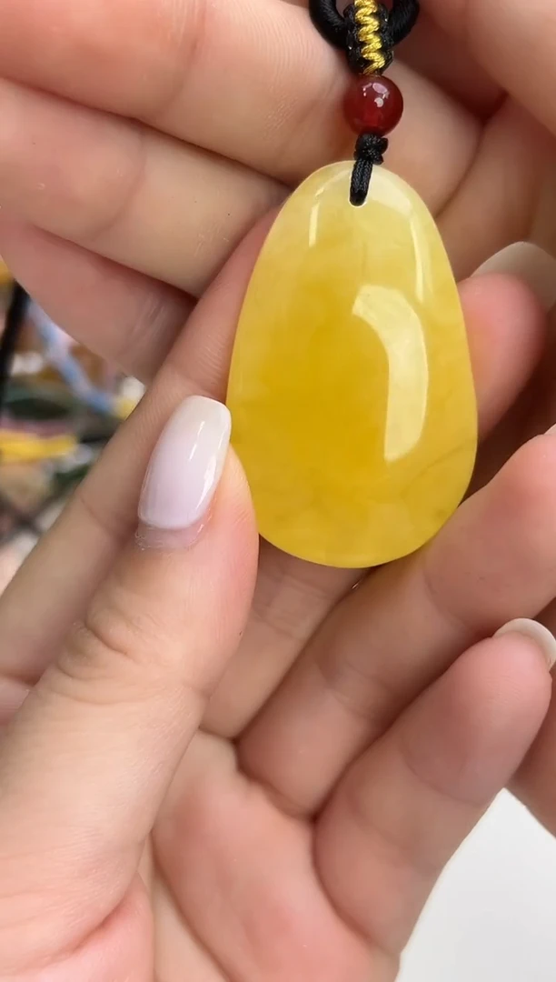 裸石琥珀未镶嵌琥珀蜜蜡吊坠