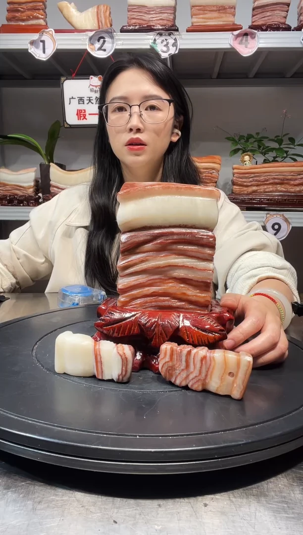 石材天然石材柳州猪肉石10-18-5
