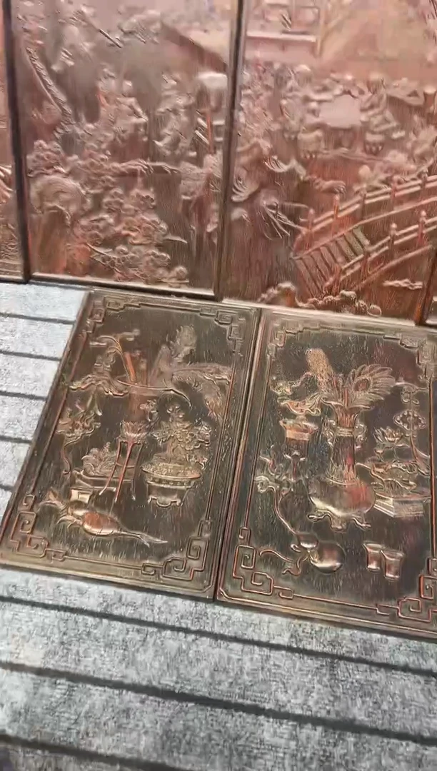 木紫檀雕刻一物一拍