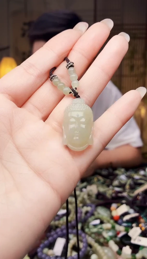 颈饰未镶嵌和田玉多样性发货，拍一发一